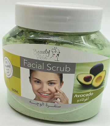 Beauty Skin Facial Scrub Avocado 500 ml