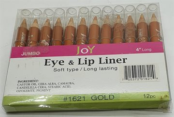 Eyes and Lip liner. Gold color. Qust 1 Stk.