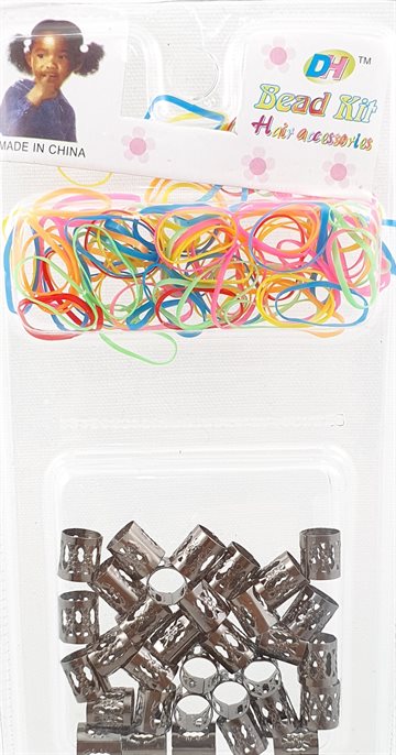 Perler - Hair Beads - Hair decoration metal.