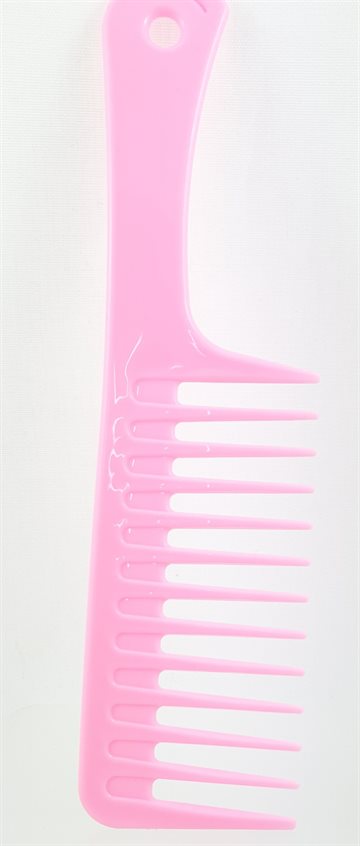 Plastic pik styling Comb - Pink