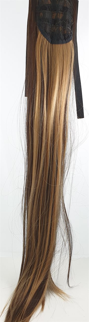 Hair Synthetic Pony tail Straight 30" - 75 Cm Long 130 g. Mixed Colour 1B/27
