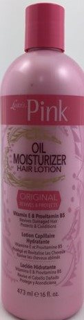 Pink oil moisturizing hair lotion for medium & coars hair 473ml. 