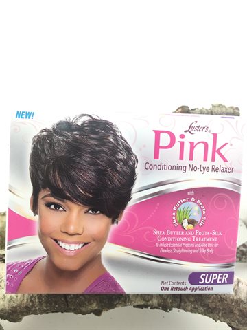 Pink conditioning Treatment no- lye relaxer Super Kit