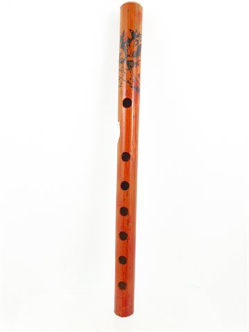 Flute - Bambus Fløjte med 7 huler 23 cm
