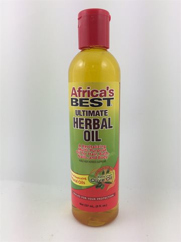 Africa's Best Herbal oil 237ml. for body & hair