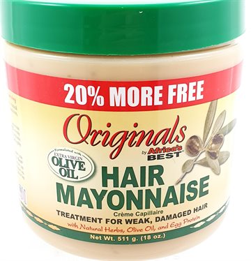 Africa's Best Hair mayonnaise treatment for weak,damaged hair 426g,