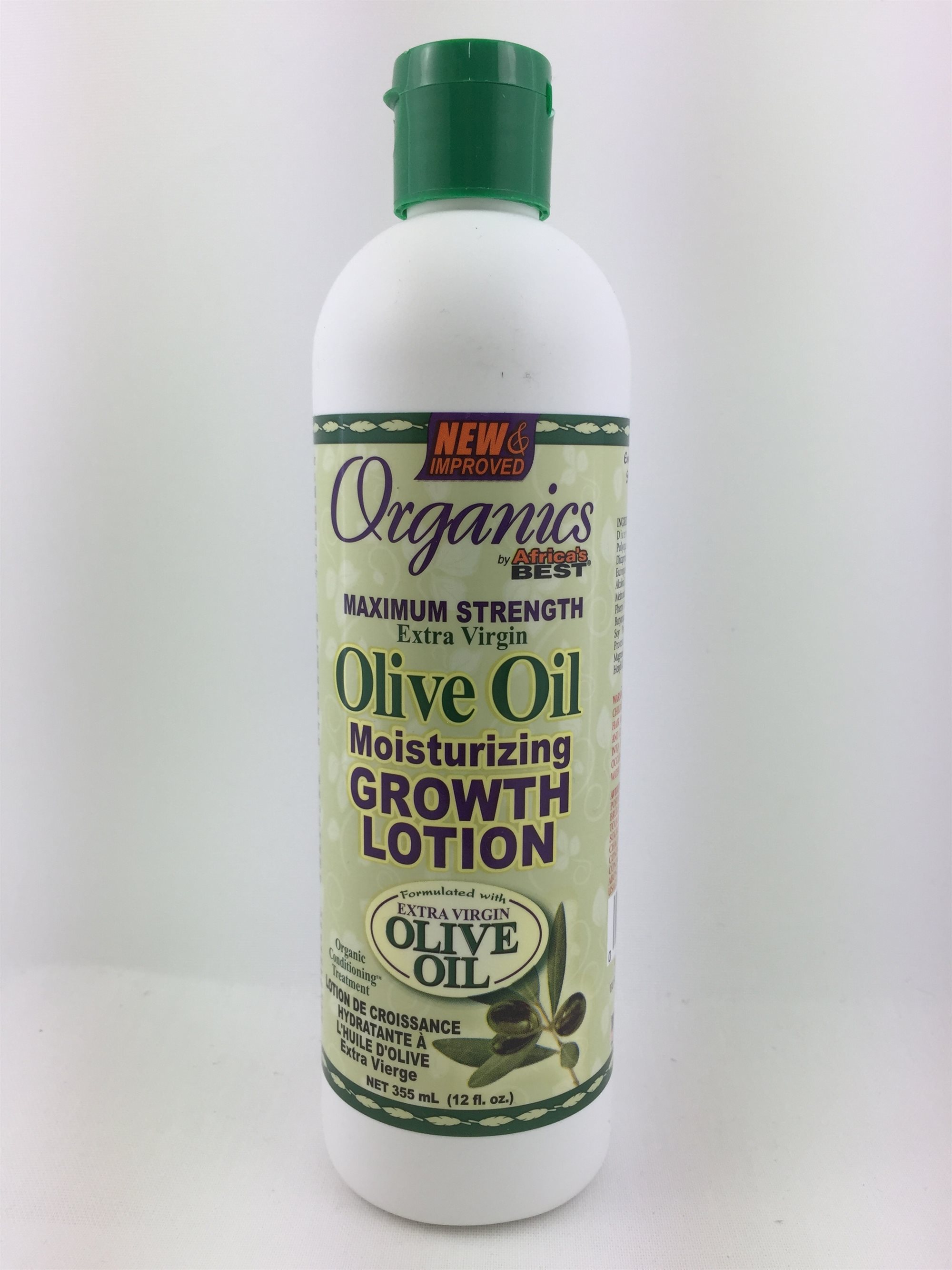 African Best Olive oil Moisturizing Growth Lotion 355ml