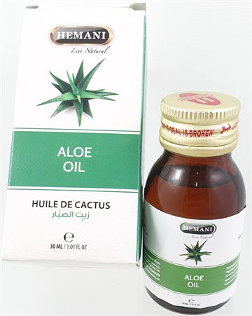 Hemani Aloe Oil -  Hair & Body Oil 30 Ml. 100% Natural.