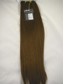 Silky stright weft colour 8, 113gr. light ash brown