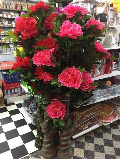 Flower - blomster Stor Pink farve. (UDSOLGT)