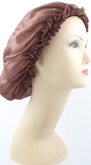 Sleeping Cap bonnet Brown