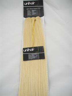 Silky stright weft colour 24 sunlight Blonde 113gr.