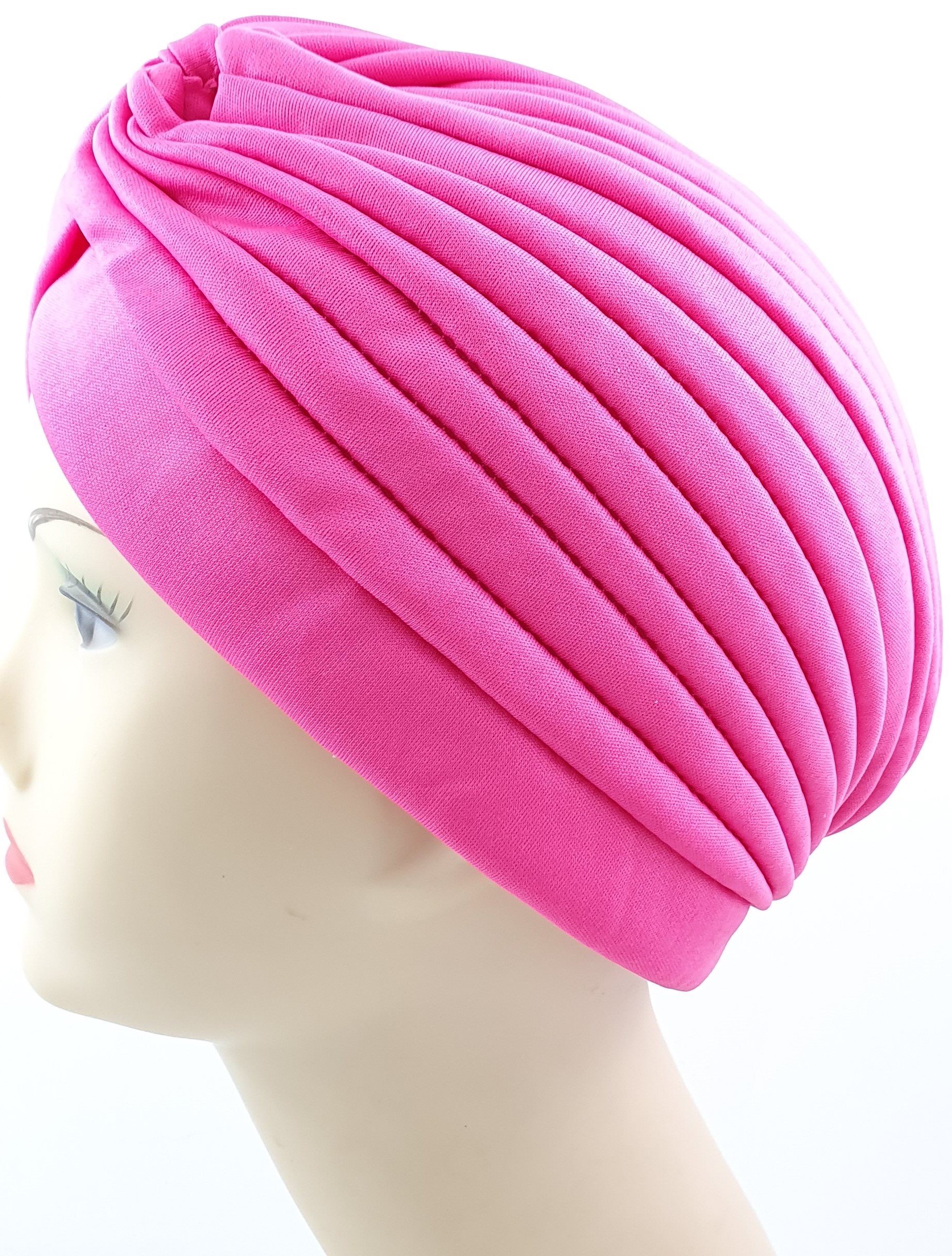 Indian Turban, Hats, Caps, For Ladies. Pink