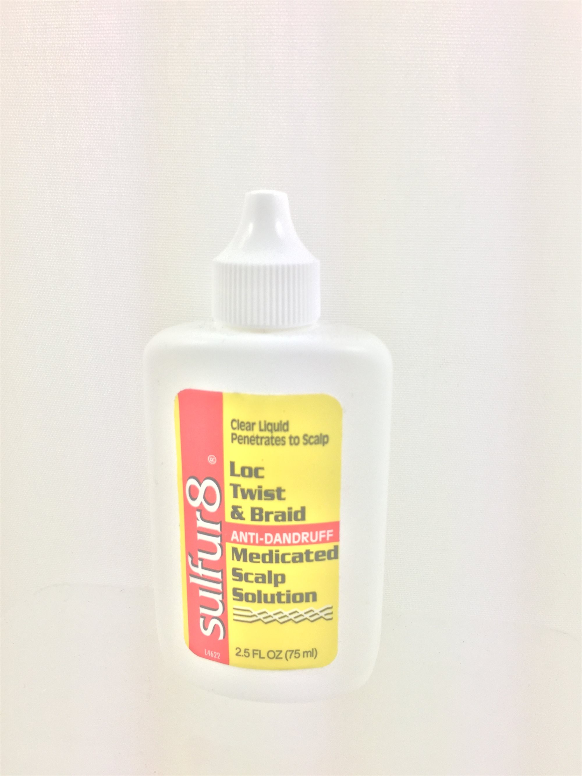 Sulfur 8 Anti dandruff treatment scalp Solution 75 ml