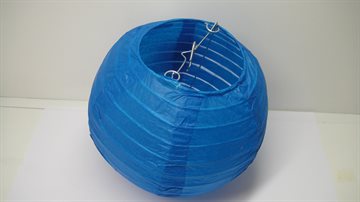Colourful Lantern Paper 6" -  15cm Blue Colour