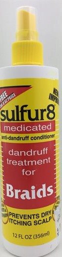 Sulfur 8 Anti - dandruff treatment for braids 356 Ml. (UDSOLGT)