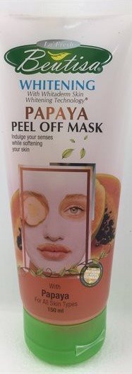 Papaya Peel off Mask with whitening 150 ml