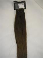 Silky straight hair with 6 psc.clips 20gr. colour 3-B12"/L18"