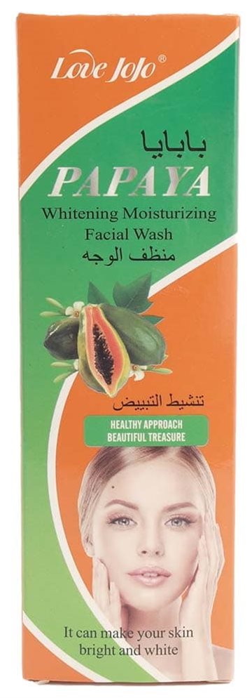 Love Jojo Papaya Whitening Moisturizing Face Wash 120gr