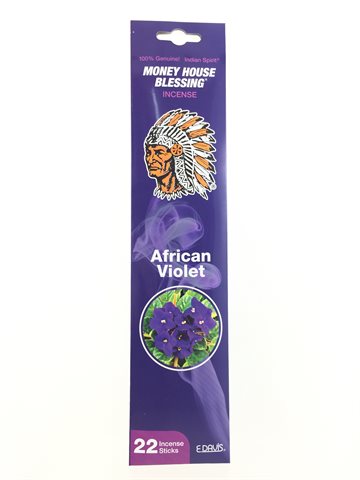 Røgelse - incense 22 Sticks. African Violet (UDSOLGT)