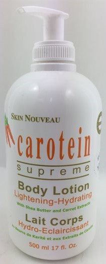 Skin Nouveau Carotein Lightning -Hydrating Body Lotion 500 Ml. (UDSOLGT)