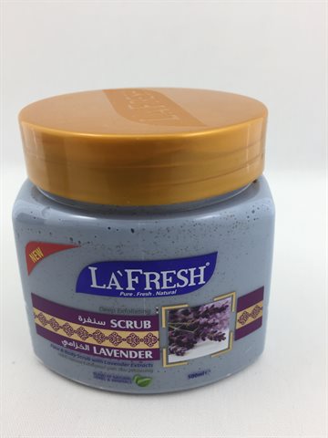 Lavender Face and Body Scrub for all skin type 500 Gr