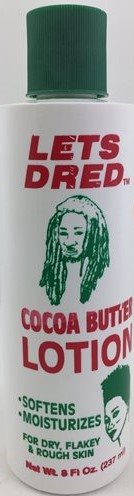 Lets Dred Braid Cocoa Bytter Lotion For dry, Flakey & Rough Skin 237 Ml (UDSOLGT)