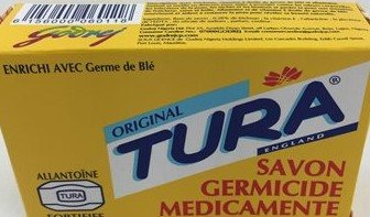 Tura soap Dark Blue Germicidal Medicated Soap 75 Gr.
