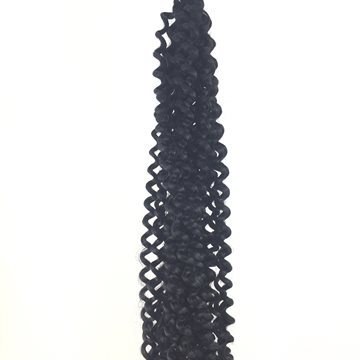 Synthetic Curly hair 28 inches(70 cm before curl) colour 1