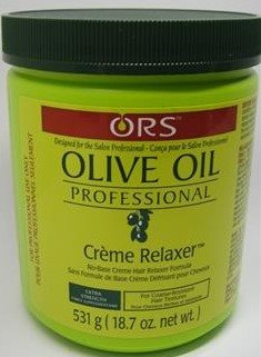 Ors Olive oil Hair relaxer Ext.Strength - Extra Strength in jar
