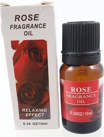 Rose Fragrance oil. Essential relaxing effect oil 10 ml. (UDSOLGT)