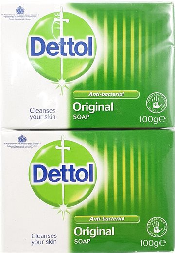 DETTOL SOAP ORIGINAL 2 X100 gr.