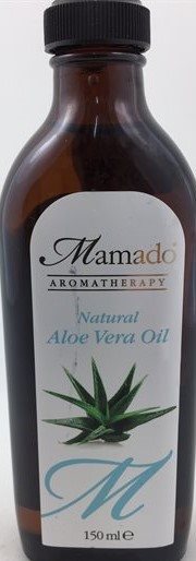 Mamado Natural Aloe Vera Oil 150 Ml. Extra Dark.