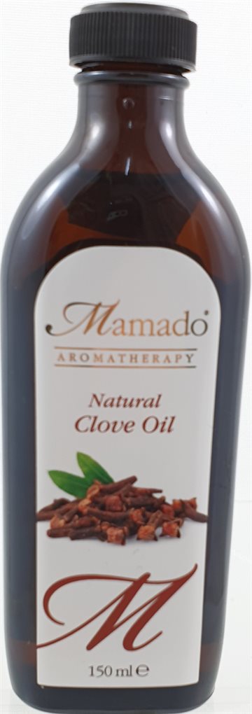 Mamado Clove Oil (Nelliker Olie) for skin150 Ml. (UDSOLGT)