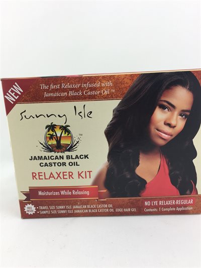 Jamaican Black Castor Oil Relaxer Kit Relaxer Regular. 