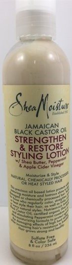 Shea Moisture Jamaican Black Castor Oil. Stregthen & Restore Styling Lotion 236 ml. (UDSOLGT)