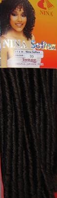 Double drawn Dreadlocks hair colour 33- 70cm length 15pcs. in a pack