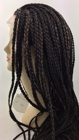 Wig in Braid Front Lace Wig 22 inches(55 cm) colour 2/27