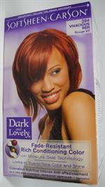 Dark & Lovely hair color sun kissed 394 rød (UDSOLGT)