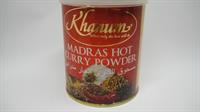 Karry Madras pulver stærk 100g I dåse