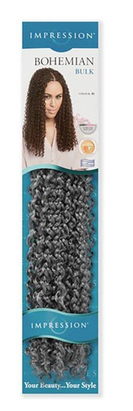 Impression Bohemian Curly Synthetic hair in Bulk colour DE27.