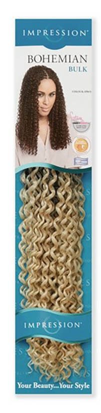 Impression Bohemian Curly Synthetic hair in Bulk colour OT613.