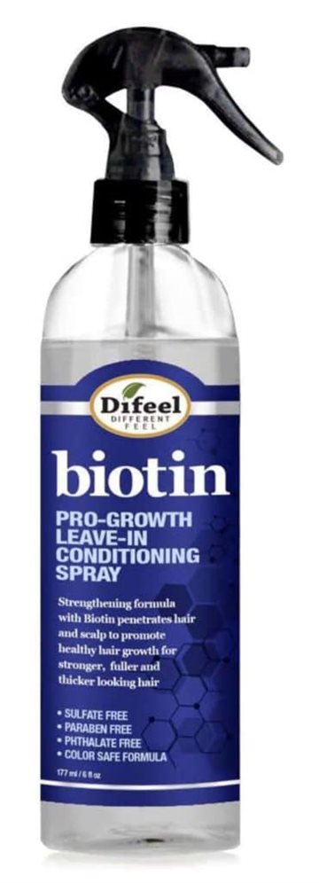 Difeel - Biotin Pro-Growth Leave In Conditioning Spray 177ml. (UDSOLGT).