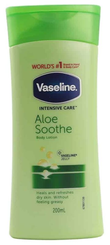 Vaseline Aloe Smooth body Lotion 200 ml.