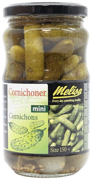 Melisa Mini Cornichoner 330 g