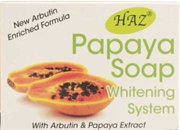 Haz Papaya Soap whitening sistem 100gr
