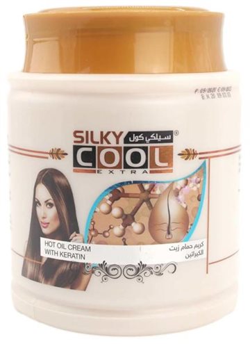 Silky Hot Oil Cream Keratin 1000 ml. (Udsolgt)
