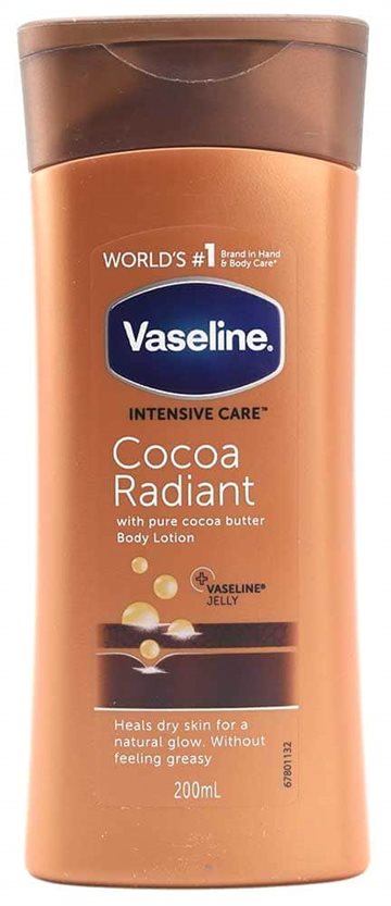 Vaseline Cocoa Radiant 200mll